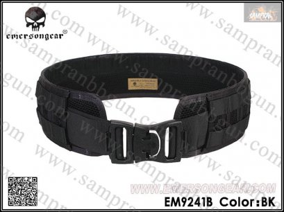 เข็มขัด emerson EM 9214 ผ้าคอลดูล่า สีดำ