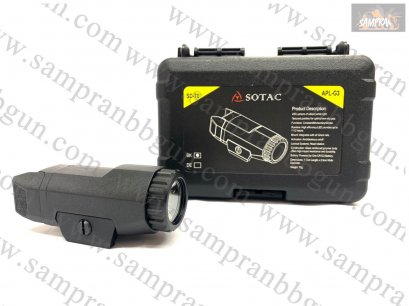 ไฟฉายติดปืนสั้น SOTAC รุ่น APL-G3 สีดำ