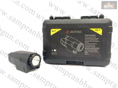 ไฟฉายติดปืนสั้น SOTAC รุ่น APL-C สีดำ