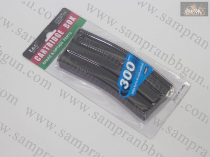 แม๊กกาซีนE&amp;C M4 (แบบปั่น-300 นัด)