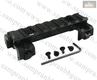 รางติดดอท ติดกล้อง MP5 เป็นรางเสริม สำหรับปืน MP5