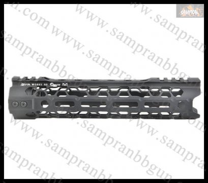 รางหน้า Odin Works O2 Lite M-Lok 9.5นิ้ว สีดำ