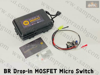 บอร์ดคอนโทรล BR drop in mosFet Micro switch