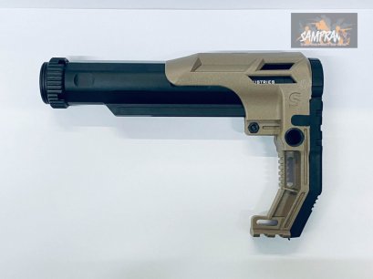 พานท้าย Angel Of Death AR-15/ M4 พร้อมแกนท้าย สีดำทราย