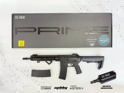 SA-P20 BLDC ASTER BLACK : M4 Custom - Specna Arms