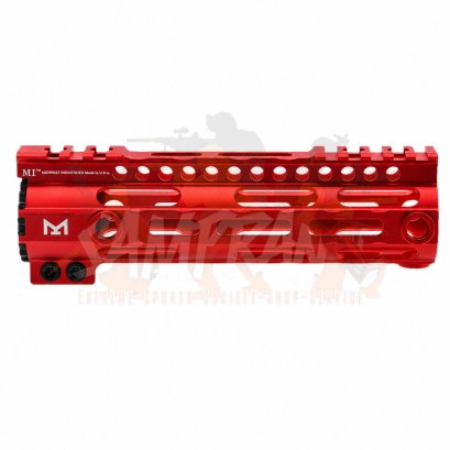 รางหน้า Midwest Industries (MI) ระบบรางM-Lock 7นิ้ว สีแดง