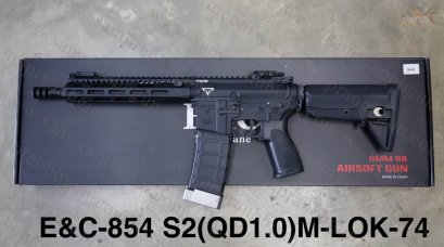 E&amp;C 854 S2 : John Wick2 TTI TR-1 M-Lok 10นิ้ว บอดี้โลหะ Gen 2