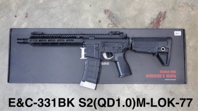 E&amp;C 331 S2 M-BK F8 TTI BCM M-Lok สีดำ บอดี้โลหะ Gen 2