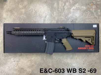 E&amp;C-603/S2 MK18 MOD1 สีทราย บอดิ้โลหะ  Gen 2