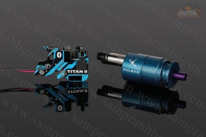 PULSAR S HPA Engine - set with TITAN II Bluetooth® V2 gearbox drop-in ETU FCU mosfet AEG HPA EXPERT