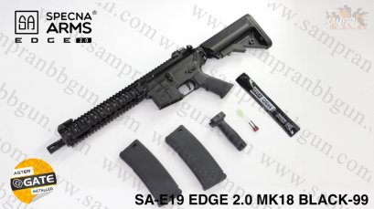 Specna Arms E19 EDGE 2.0TM DD MK18 Mod1 AEG - Black