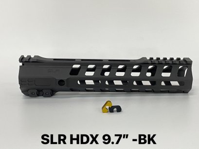 รางหน้า SLR HDX 9.7นิ้ว งานอะลูมีเนียม CNC สีดำ