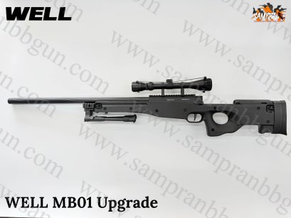 WELL MB01D L96 AWP Upgrade สีดำ พร้อมกล้อง+ขาทราย