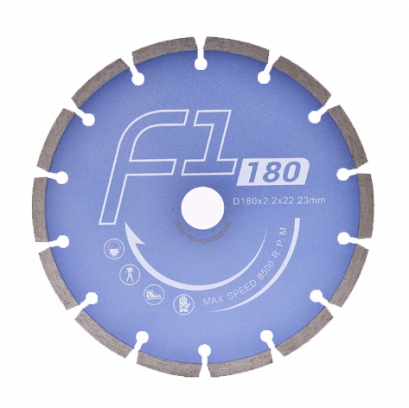 BOSUN ใบตัดเพชร 7&quot; F1GP-180/แห้ง/ทั่วไป(น้ำเงิน)