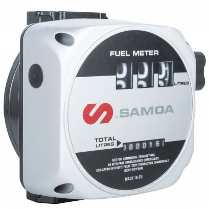 โฟร์มิเตอร์น้ำมัน 1&quot; แบบตัวเลข 3 หลัก ยี่ห้อ SAMOA 680 300