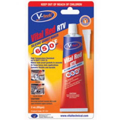 V-TECH VT-151 ซิลิโคนทาประเก็นสีแดง