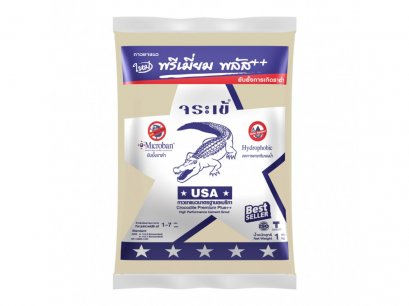 กาวยาแนวจระเข้พรีเมี่ยมพลัสเงิน สีครีมแอแคร์ 1 kg