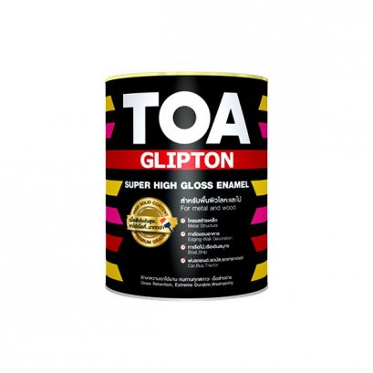 สีน้ำมันดำเงา TOA #G800