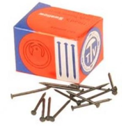 ตะปูคอนกรีตดำ ตรานก 25x2.0mm. กล่องใหญ่ (กล่องเล็ก)