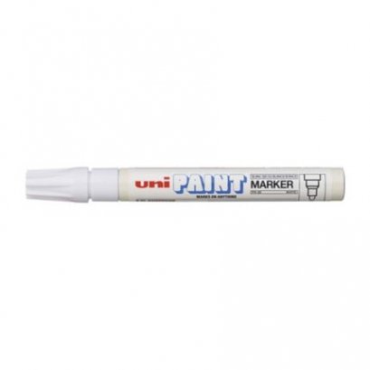 ปากกา Unipaint 2.2-2.8 PX 20 สีขาว