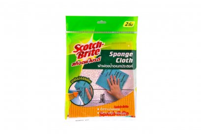 ผ้าฟองน้ำ อเนกประสงค์ 18X20CM 3M