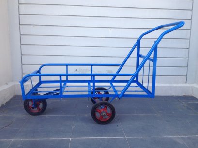 รถเข็น 3 ล้อ โครงเหล็ก ขนาด 50 x 100 Cm.