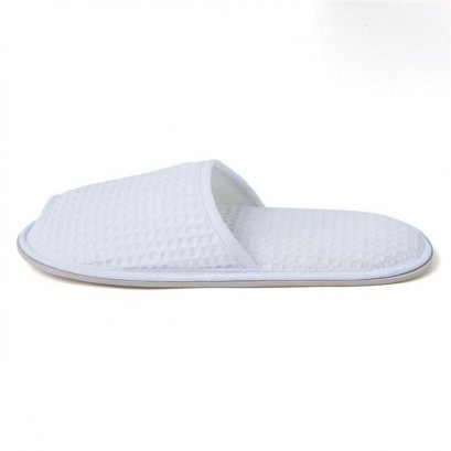 รองเท้าสลิปเปอร์ผ้ารังผึ้ง เปิดหัว ขาว ที.พี.พี TPP021