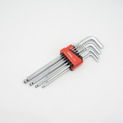 5102XLB ชุด10ชิ้น ประแจLหัวบอล ยาวพิเศษ (F131-5102XLB)