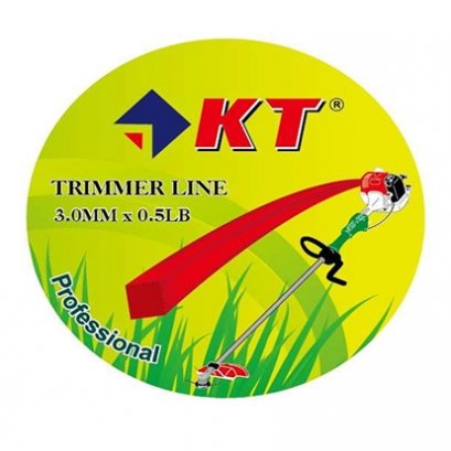 KT เอ็นตัดหญ้าเหลี่ยม3.0mm.x0.5LB0.5ปอนด์ (KT-J018-1360)