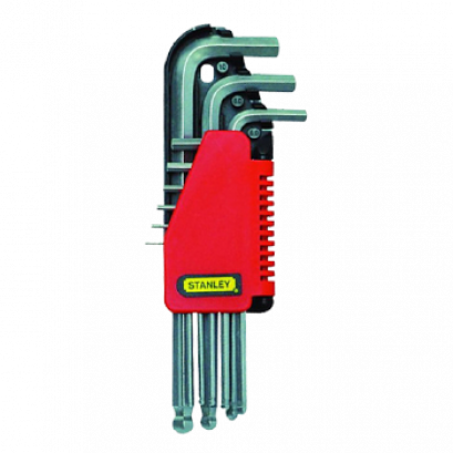 ชุดประแจหกเหลี่ยม 9 ชิ้น Stanley (S351-69119)