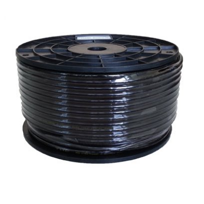 สายลม PU สีดำ 10mm. 100ม.