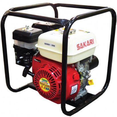 เครื่องจี้คอนกรีต (น้ำมัน) เครื่องยนต์ 5.5 HP ยี่ห้อ SAKARI