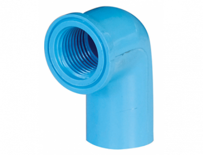 ข้องอ 90 pvc ขนาด 1/2&#039;&#039; เกลียวใน