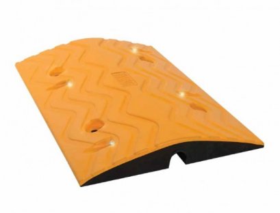 ยางชะลอความเร็ว 35x50x5cm (สีเหลือง)