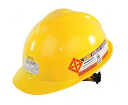 หมวกก่อสร้าง เหลือง มอก.Z501-YE INDY
