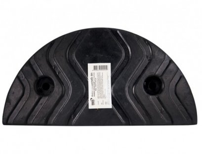 หัวปิดยางชะลอความเร็ว 35x17.5x5cm.สีดำ