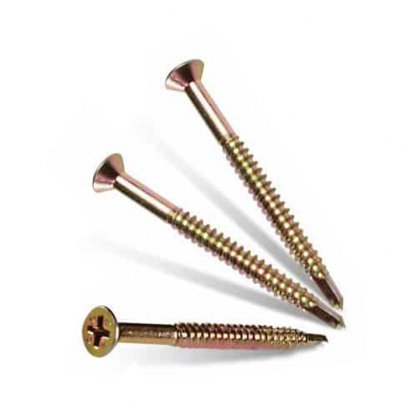 สกรูปลายสว่านยาว 1&quot; F#8 (1000/กล่อง)