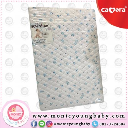 ชุดเบาะฟองน้ำแบบ 2 ชั้น ลายลิง รุ่นควิลท์เต็มแผ่น ยี่ห้อ Sun Story