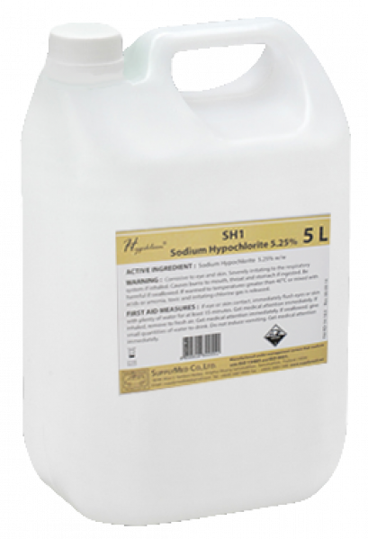 Sodium Hypochlorite 5.25% (5L)