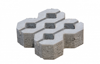 บล็อกหญ้า 2 เซล ขนาด 25 x 25 x 8 ซม. , ขนาด 40 x 40 x 9 ซม.