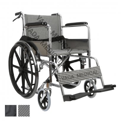 รถเข็นเหล็กชุบโครเมียม