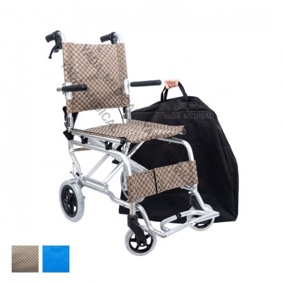 รถเข็นอลูมิเนียมอัลลอย พร้อมกกระเป๋าเก็บรถเข็น