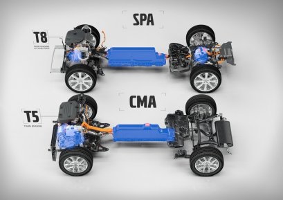 VOLVO ‘CMA’ Platform โมเดล “พื้นฐานโครงสร้าง” ชุดใหม่ สำหรับรถเล็ก