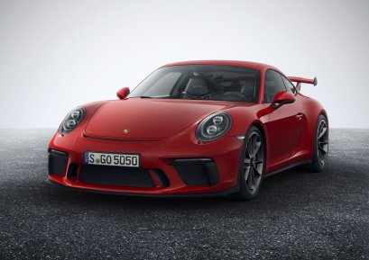 PORSCHE 911 GT3 (991 II) ขุมพลัง Boxer ขนาด 4.0 ลิตร 500 hp มีให้เลือกทั้งเกียร์คลัตช์คู่ PDK 7 สปีด และเกียร์แมนวล 6 สปีด
