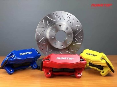 รันสต็อป ลุยเปิดตัวผลิตภัณฑ์ใหม่  คาลิเปอร์ R-19 พร้อมชุดจานเบรกไฮ-คาร์บอนพลัส FSC  ฟรี!   สายถักแบรนด์ brake quip ขนาด 50 ซม. คุณภาพระดับสากลจากอเมริกา 1 คู่ ในราคาสุดพิเศษ  