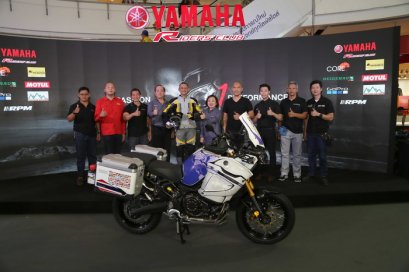 ยามาฮ่าสนับสนุนคนไทยคนแรกที่จะเดินทางพิชิต 7 ทวีปทั่วโลก ด้วย ยามาฮ่า Super Tenere ในการพิชิตฝัน “1-Passion 1-Performance” 1 เป้าหมาย 1 พลังไร้ขีดจำกัด