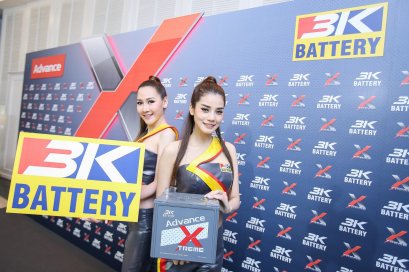 3K Battery เปิดตัวแบตเตอรี่นวัตกรรมใหม่ “3K Advance X-Treme” ไฟแรง ทน ไม่สนน้ำ
