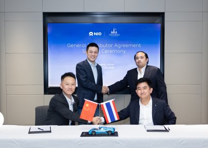 กลุ่มธนบุรี จับมือ NIO ปักธงพันธมิตร  รุกตลาดยานยนต์ไฟฟ้าพรีเมียมในไทย