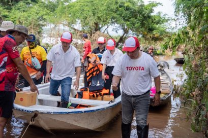โตโยต้า เดินหน้าช่วยเหลือผู้ประสบภัยน้ำท่วมในพื้นที่ภาคเหนือ ภายใต้แนวคิด TOYOTA GIVING ขับเคลื่อนไทยให้ยั่งยืน