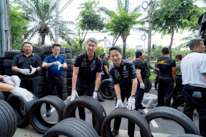 ไพรม์มัส กรุ๊ป มอบยางรถยนต์แก่กองทัพบก